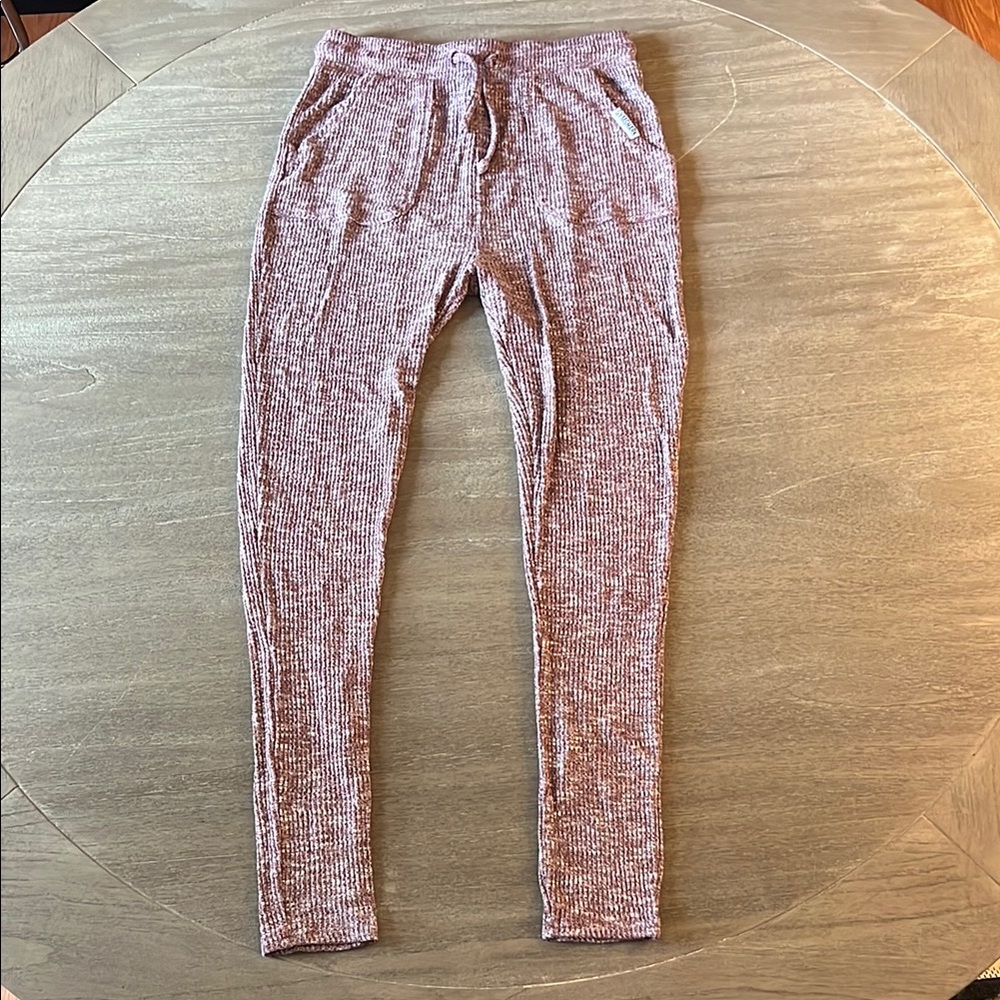 Gymshark Pink Track Pants with Tapered Fit and Elastic Waistband